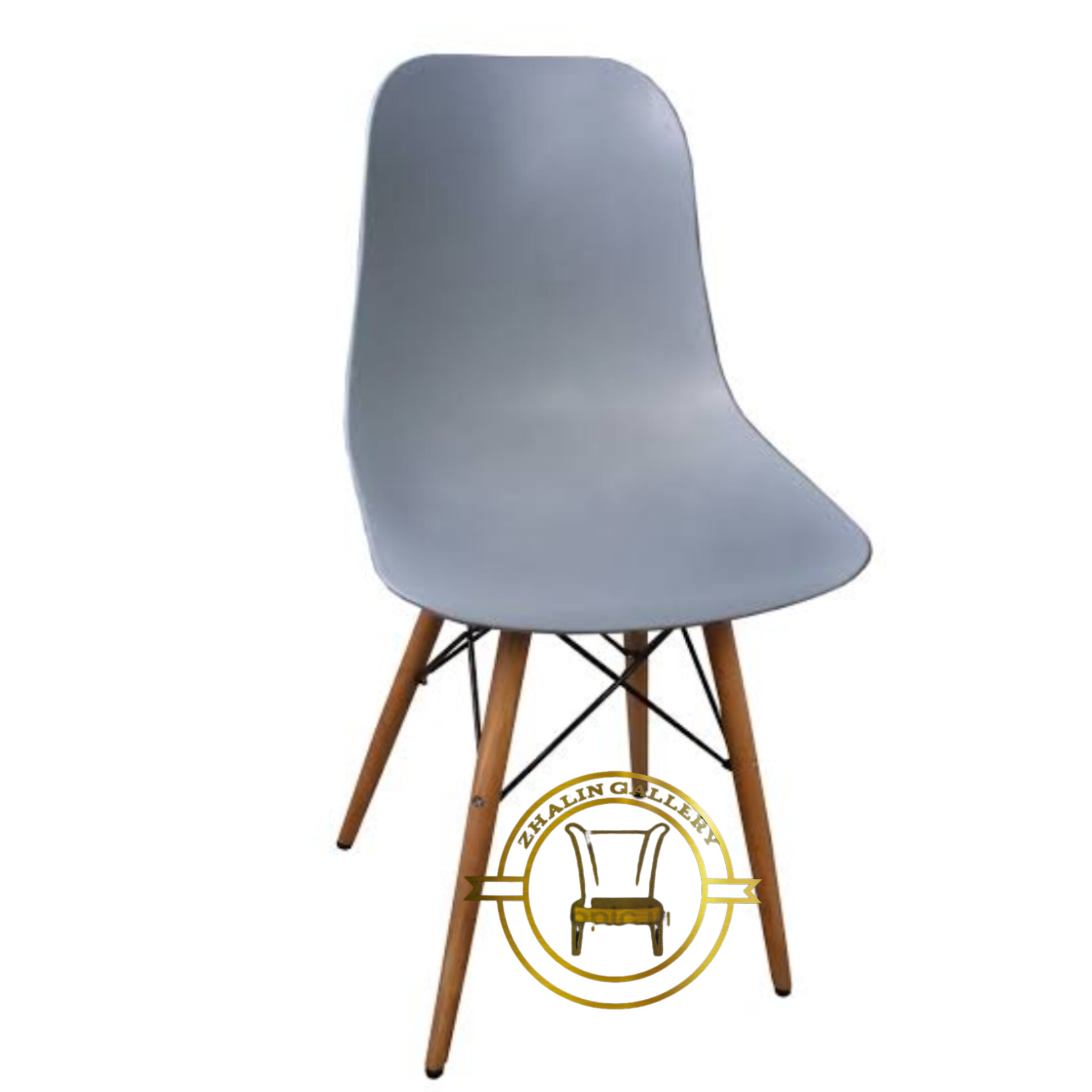 صندلی نهارخوری آریا فایبر گلاس طوسی