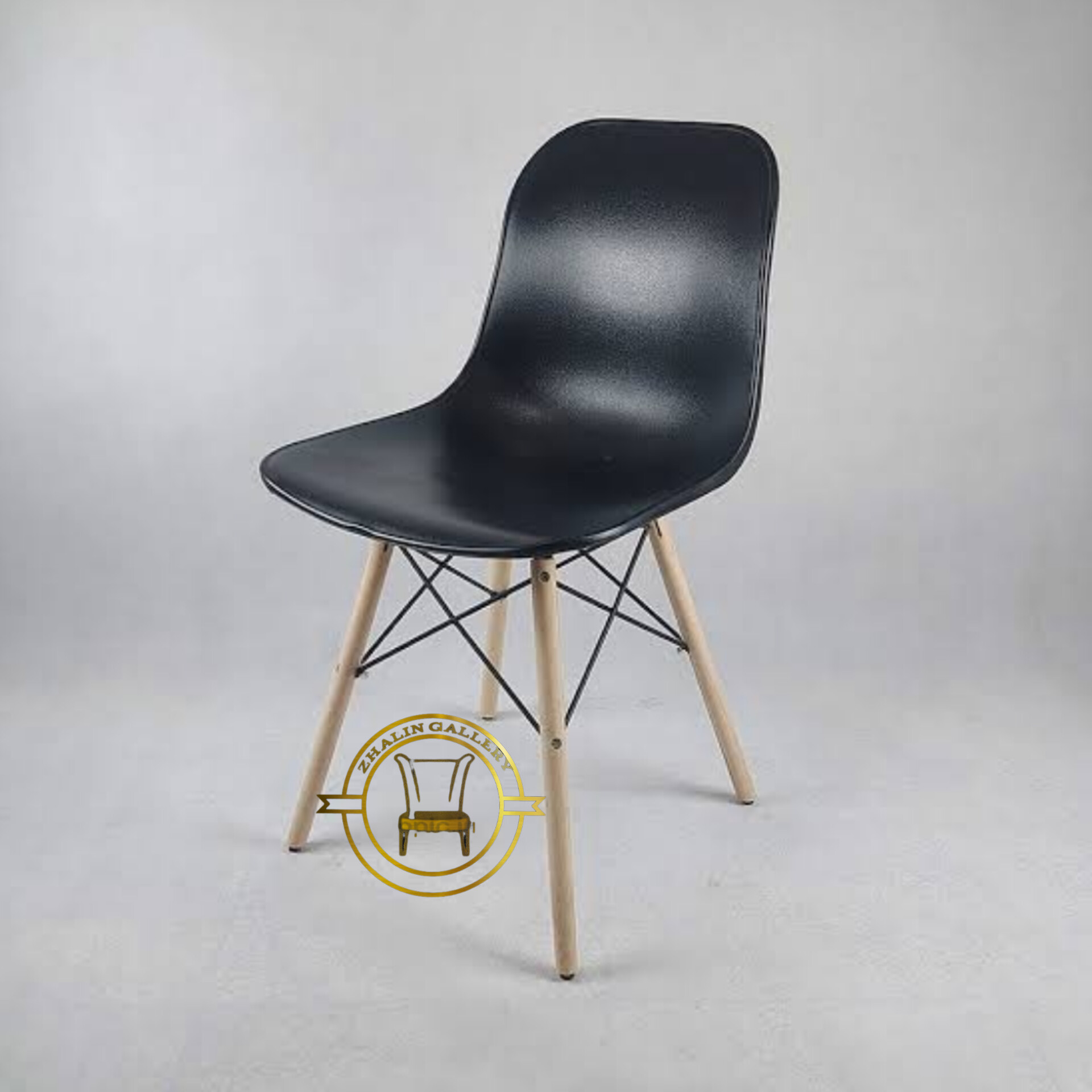 صندلی نهارخوری آریا فایبر گلاس مشکی