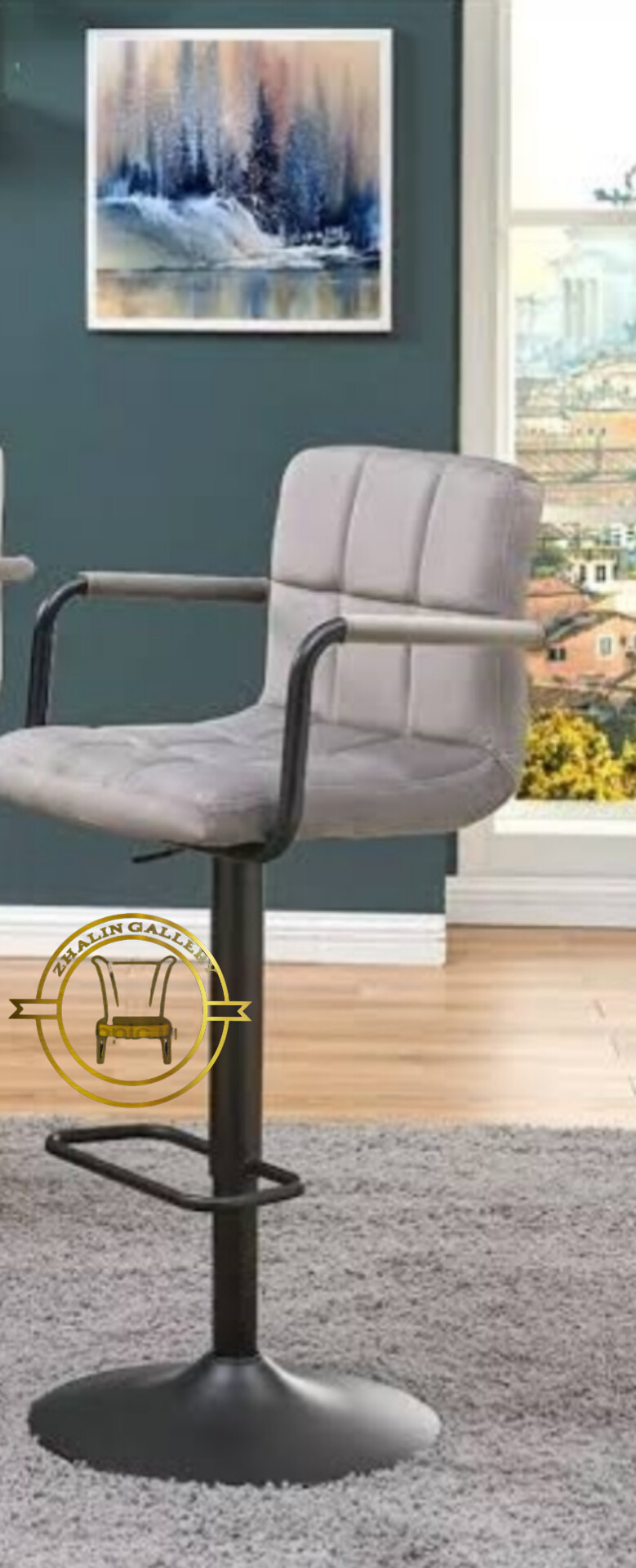 صندلی جکدار دسته دار لوکس